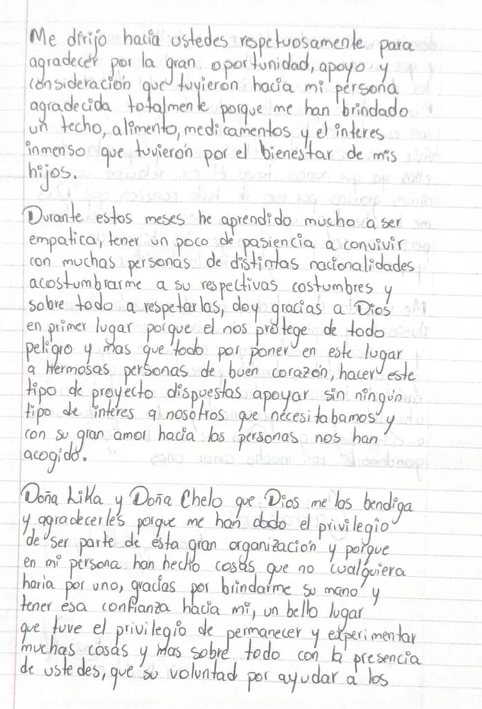 Carta de Anónimo