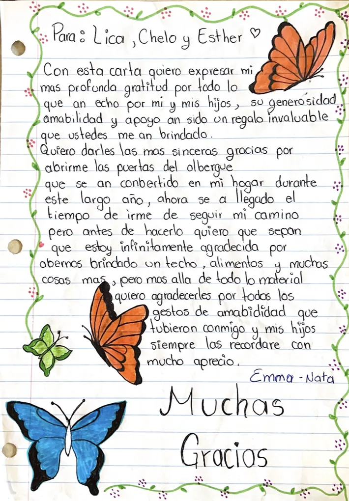 Carta de Emma-Nata