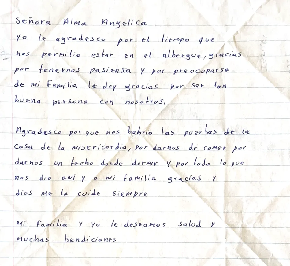 Carta de Anónimo