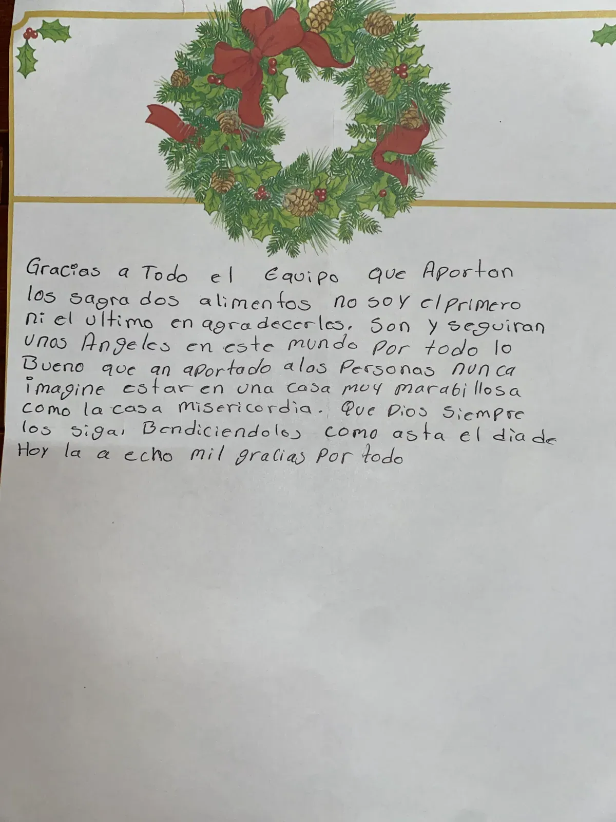 Carta de Anónimo
