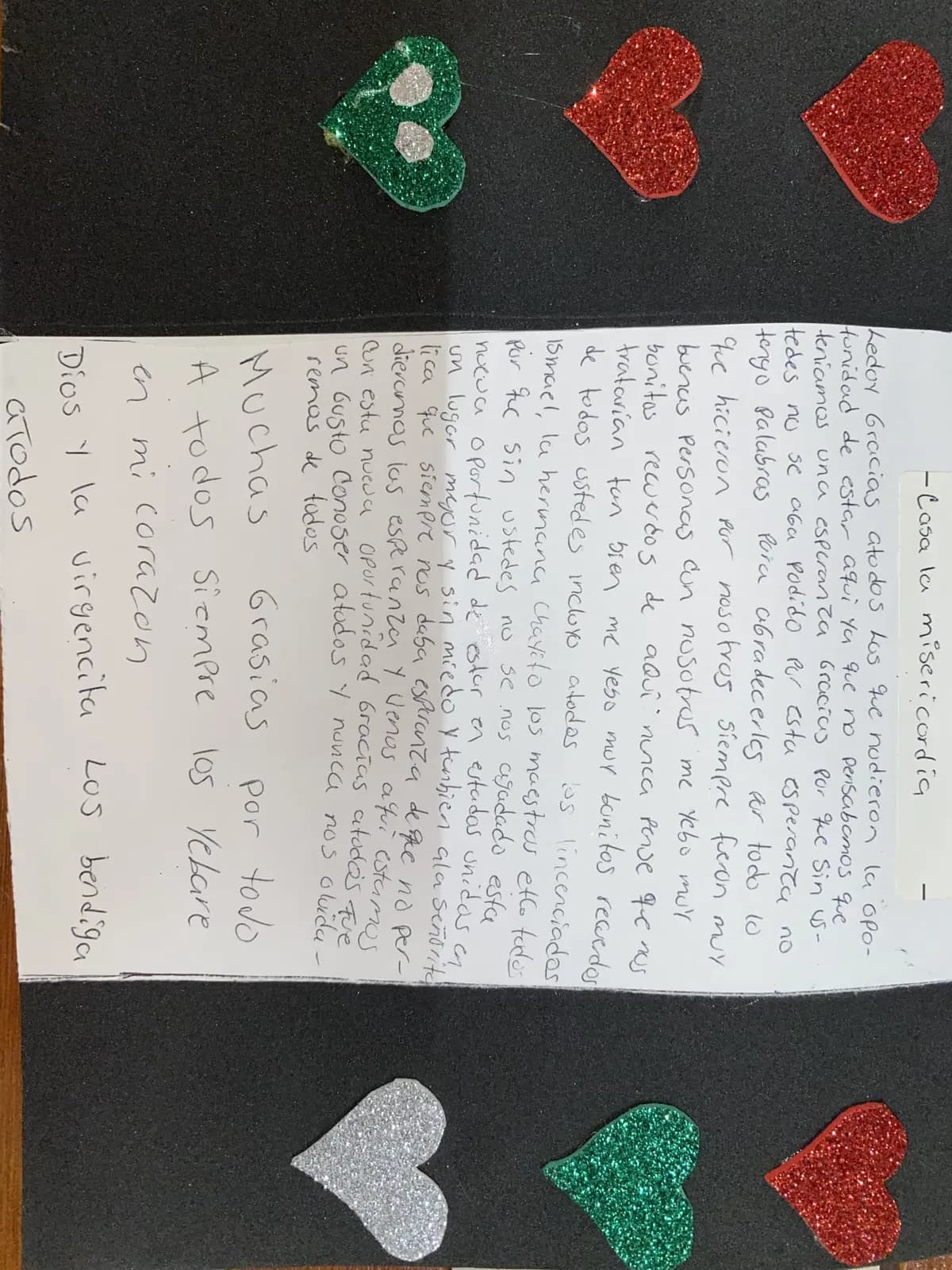 Carta de Anónimo