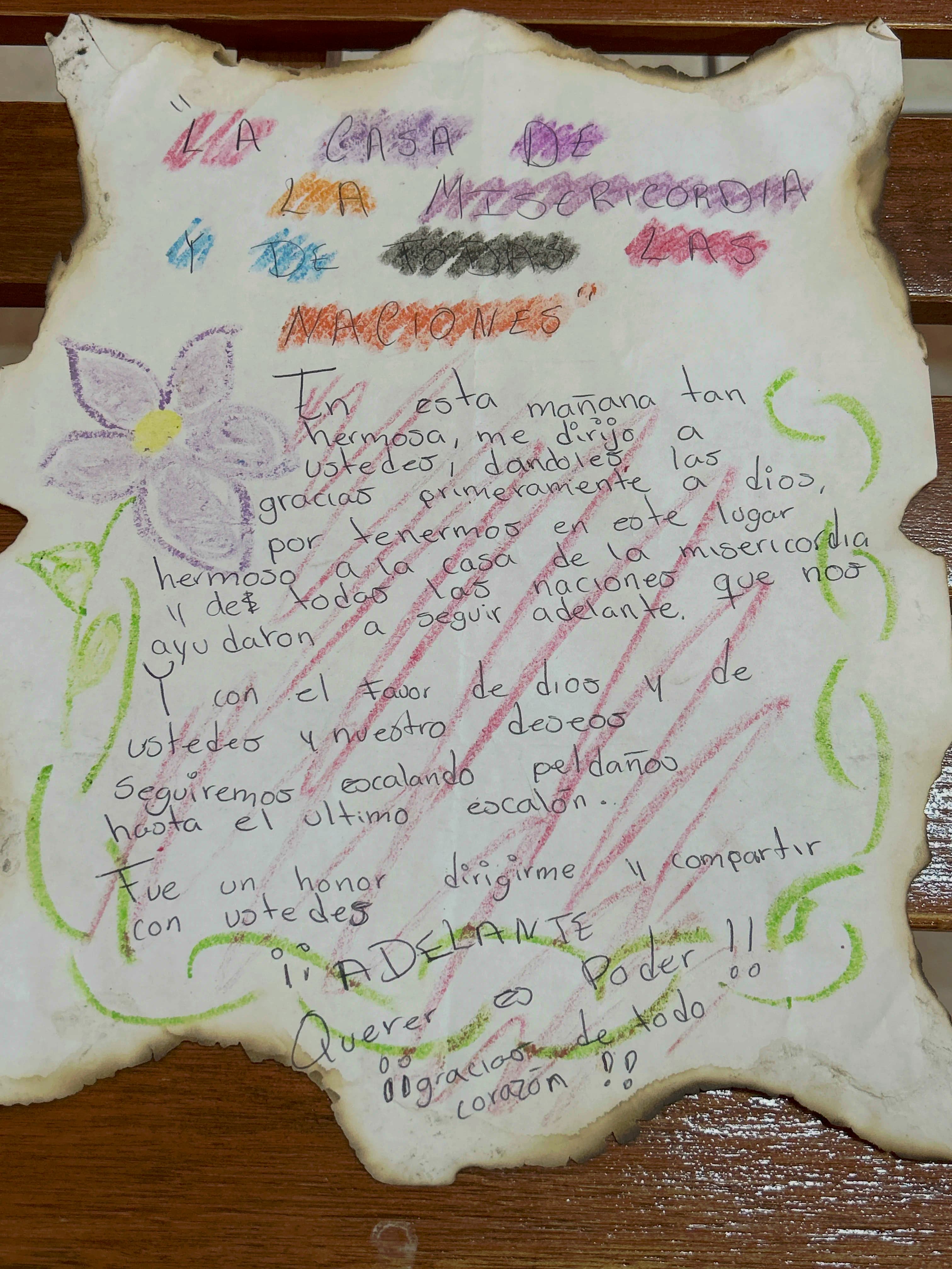 Carta de Anónimo