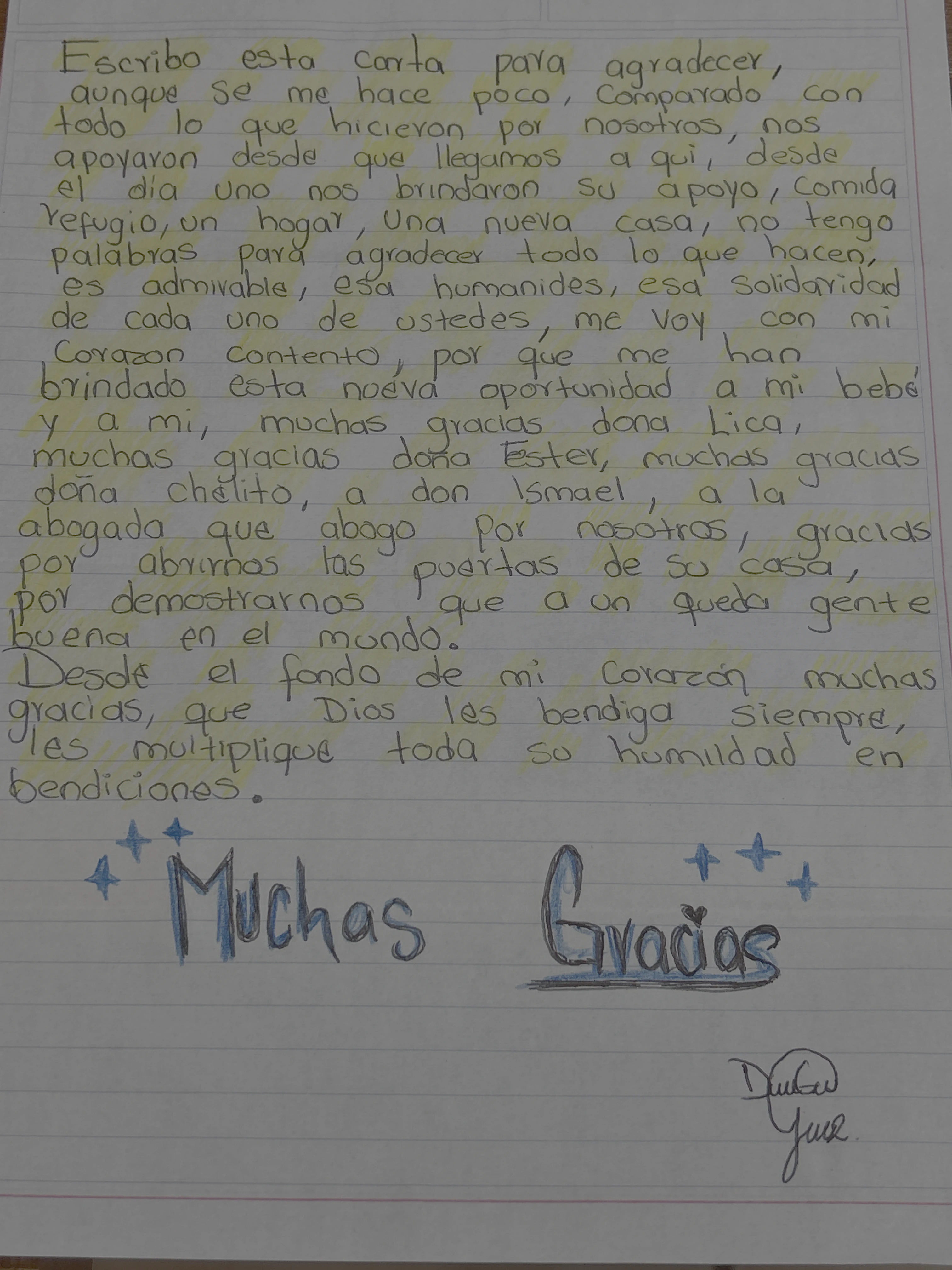 Carta de Anónimo