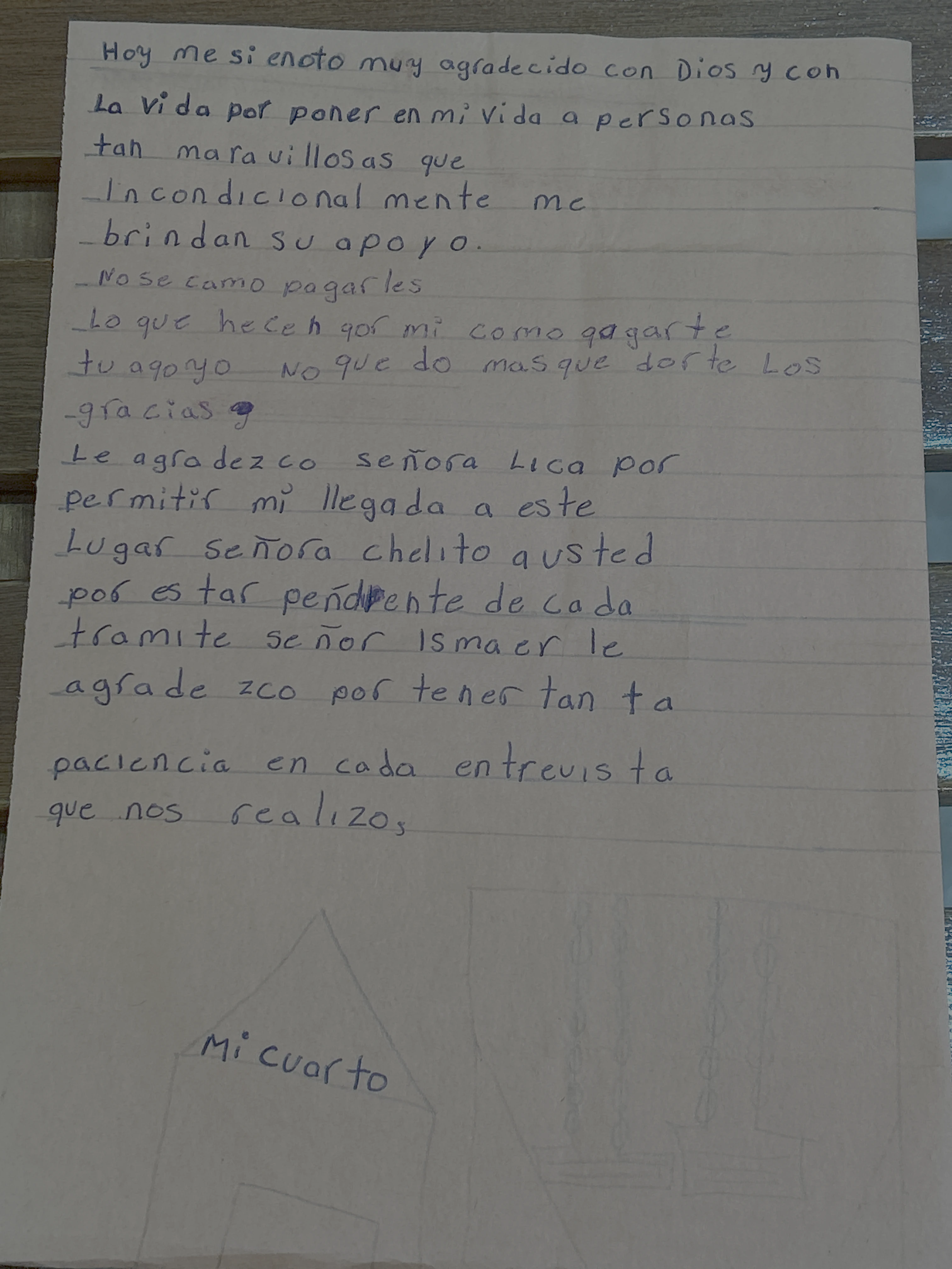 Carta de Anónimo