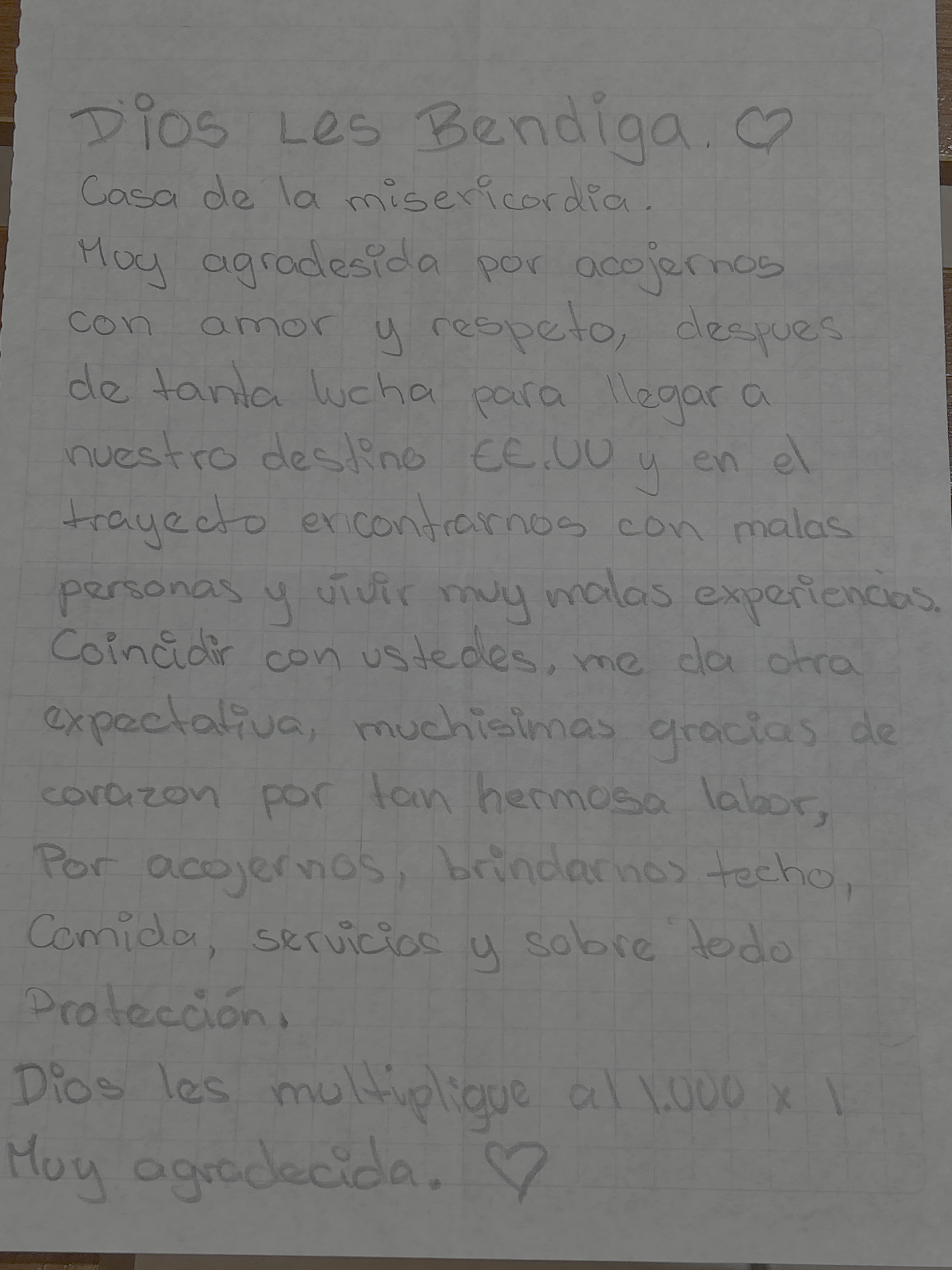 Carta de Anónimo