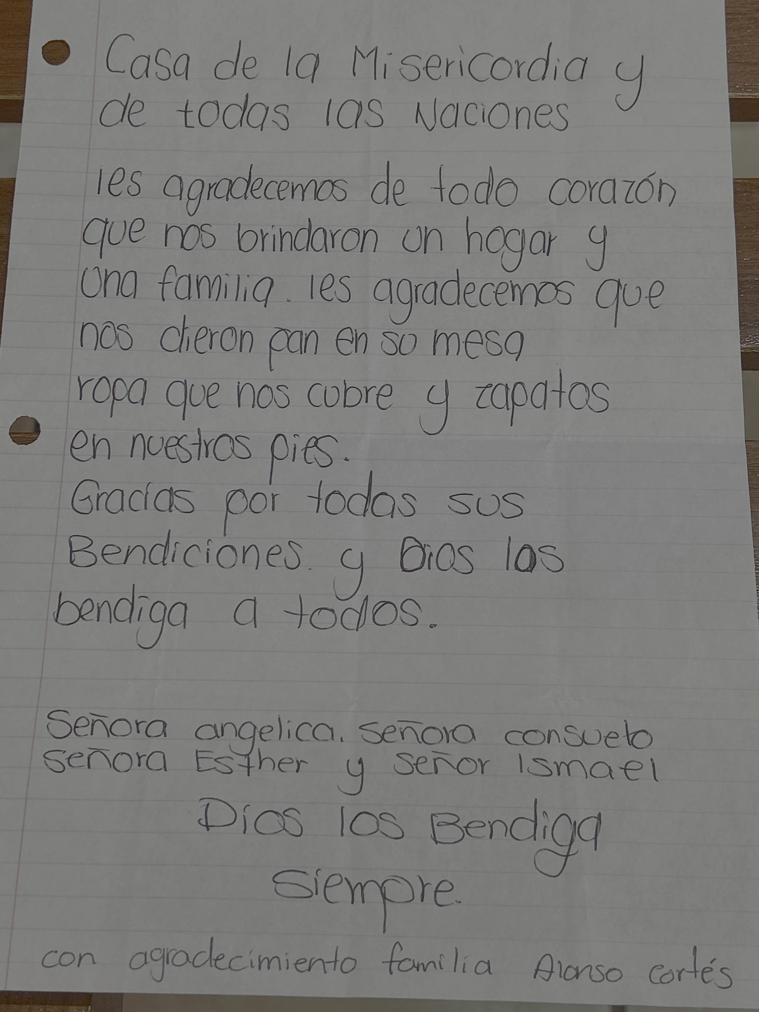 Carta de Familia Alonso Cortés
