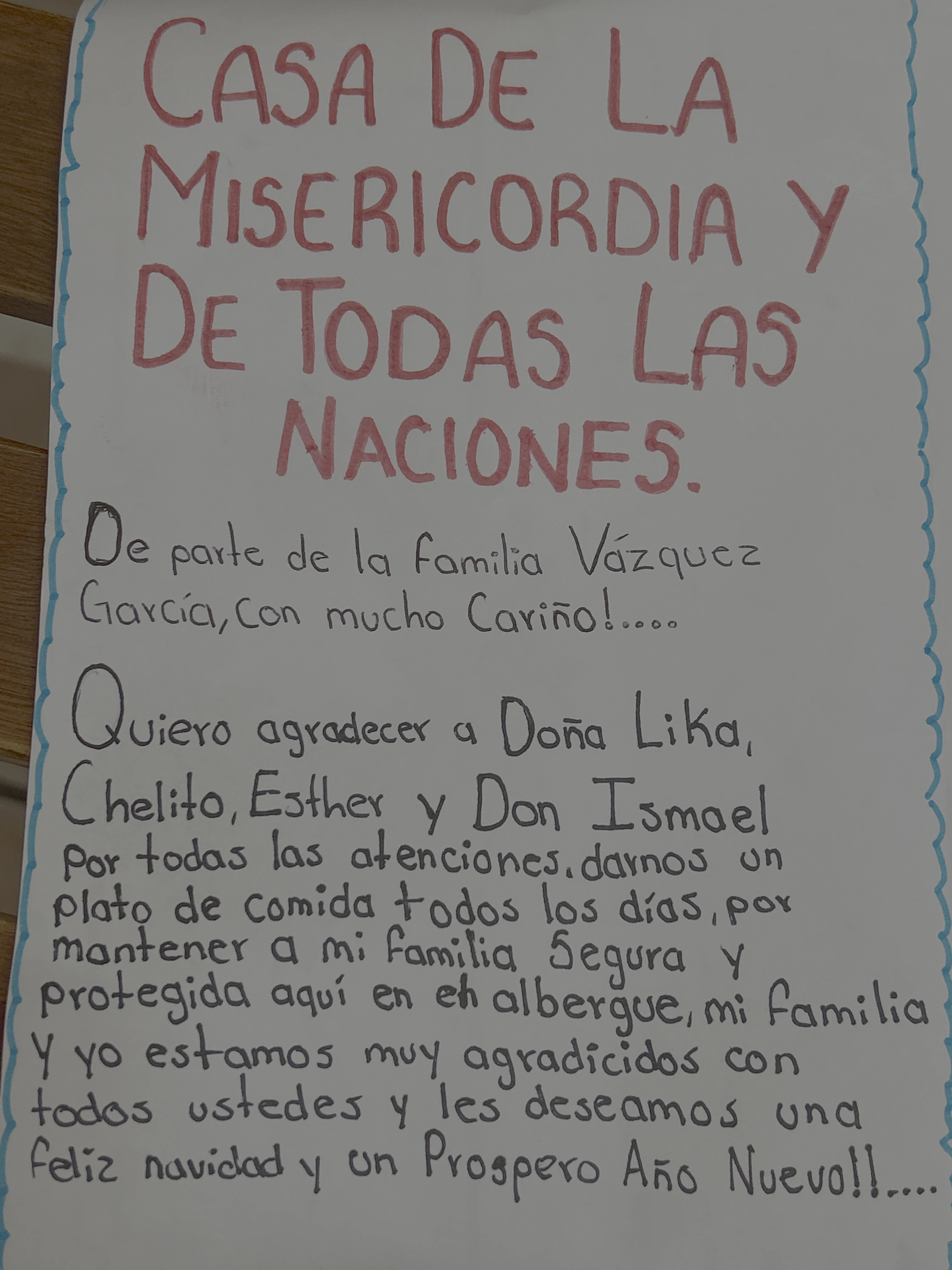 Carta de Familia Vázquez García