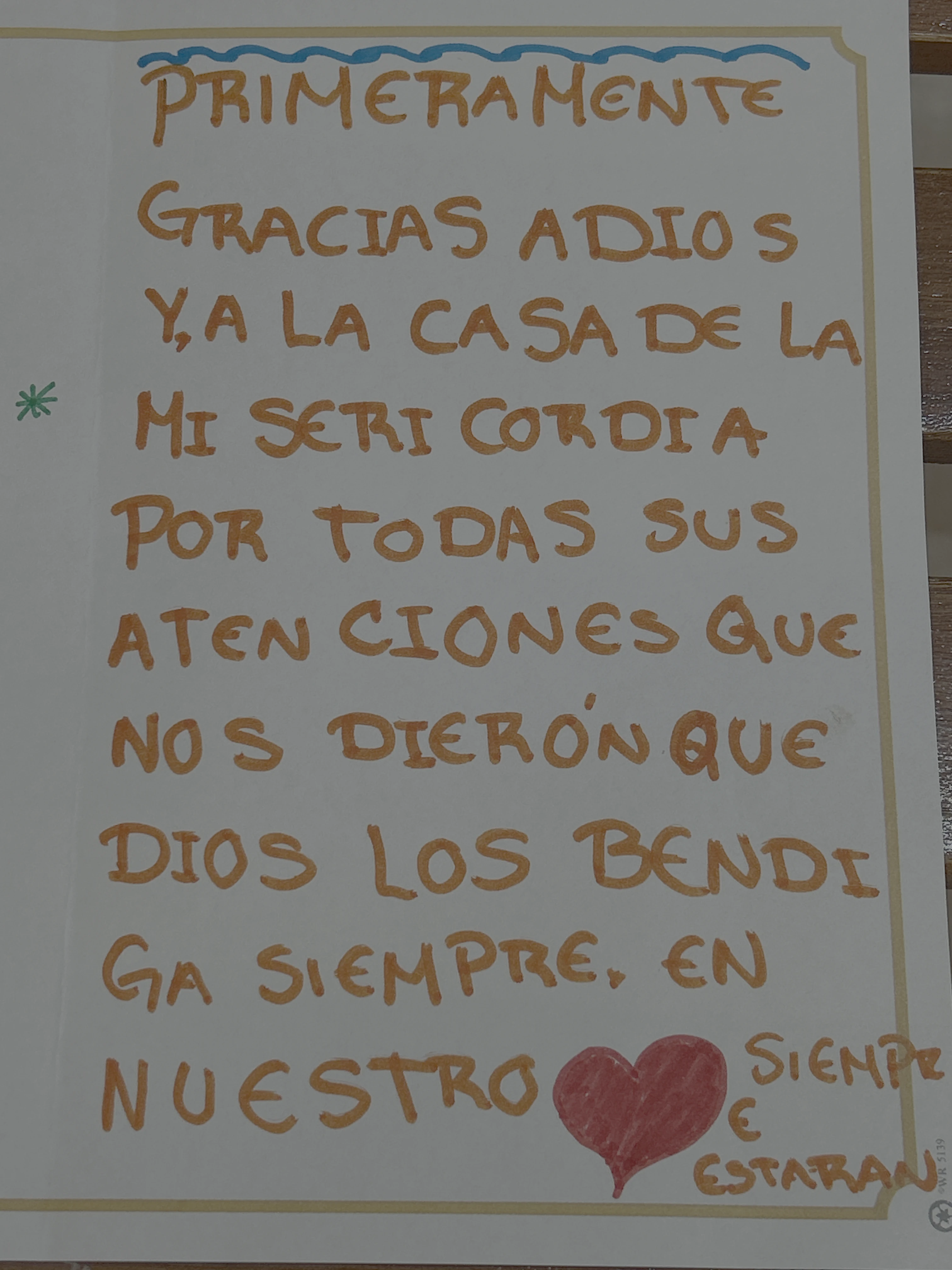 Carta de Anónimo