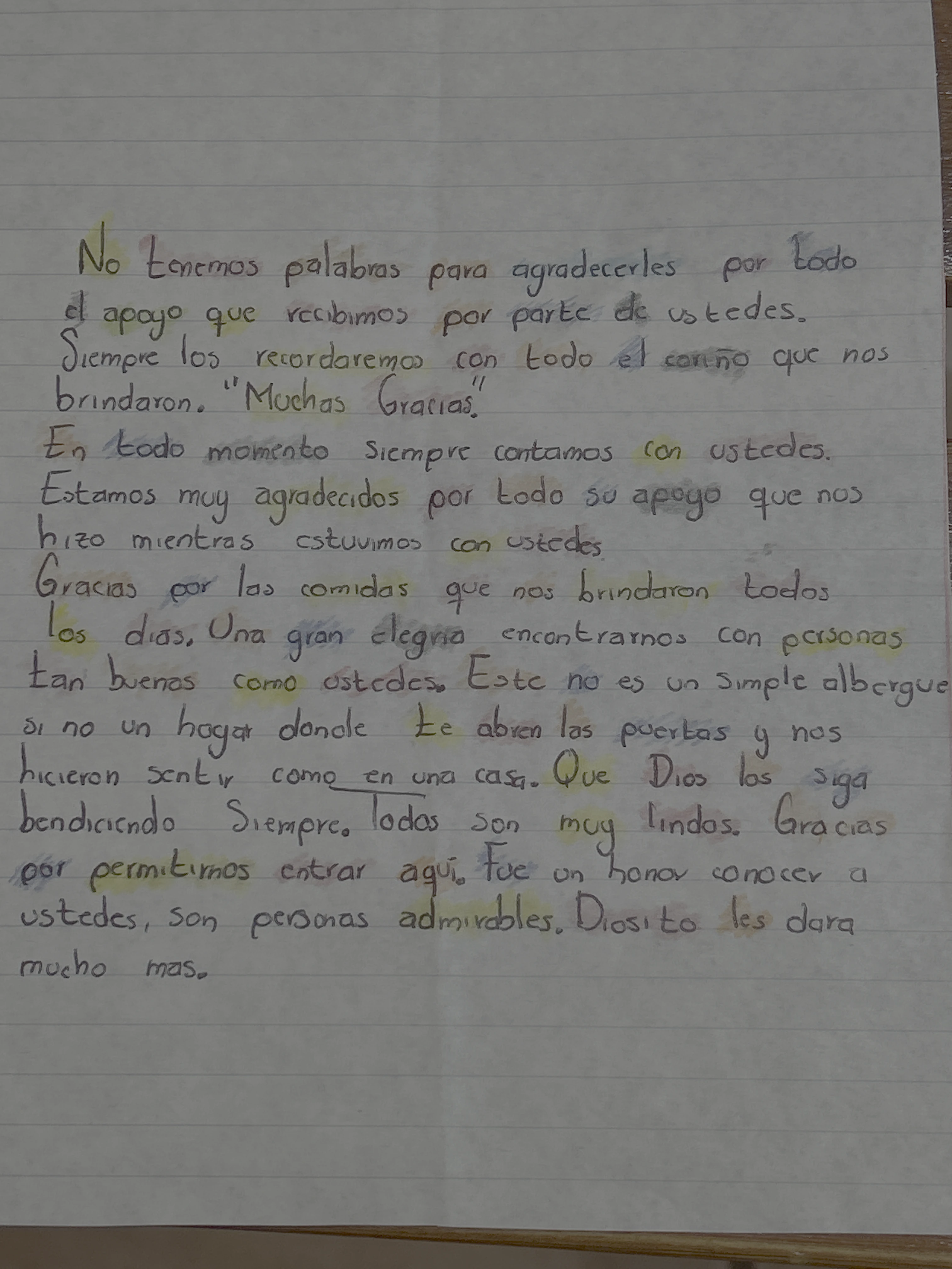 Carta de Anónimo
