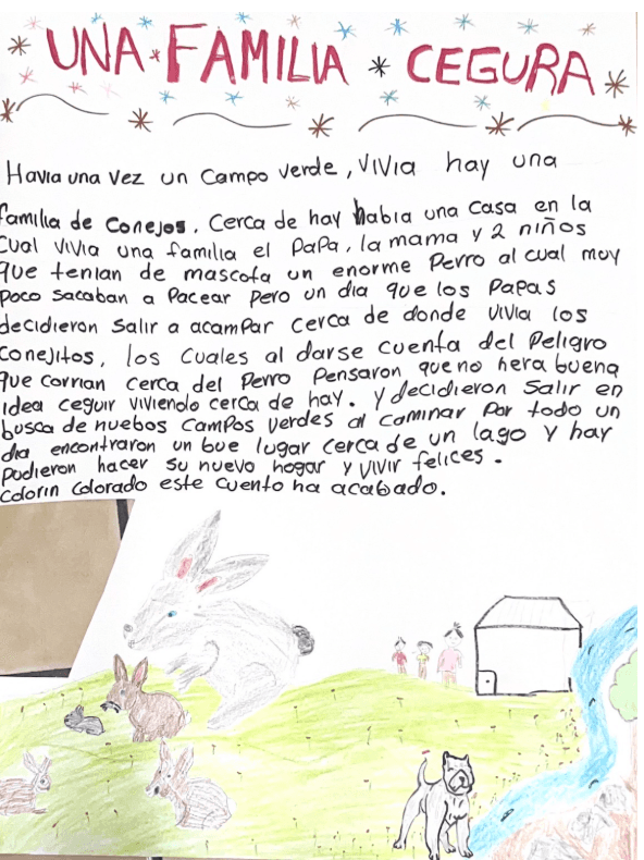 Ilustración de Una Familia Segura